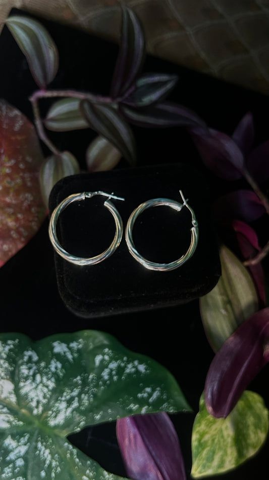 Aros Clásicos “Luna Brillante”