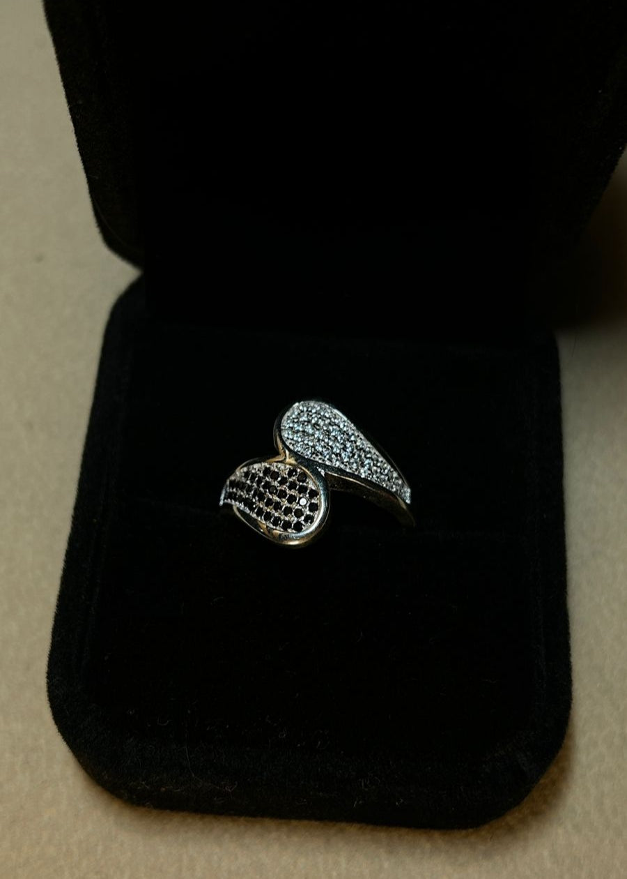 Anillo Dualidad Brillante