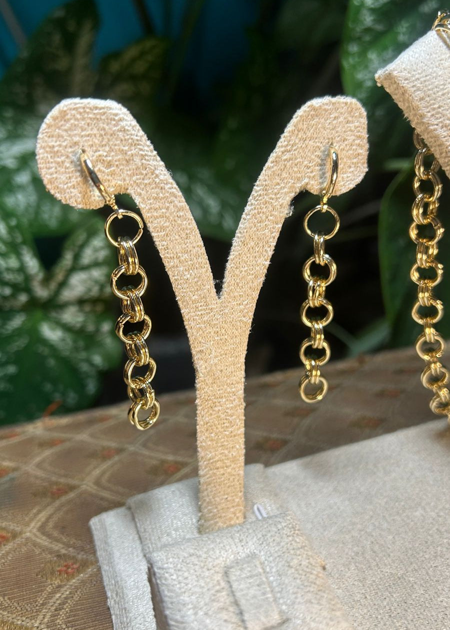 Set Dorado Aura Circular