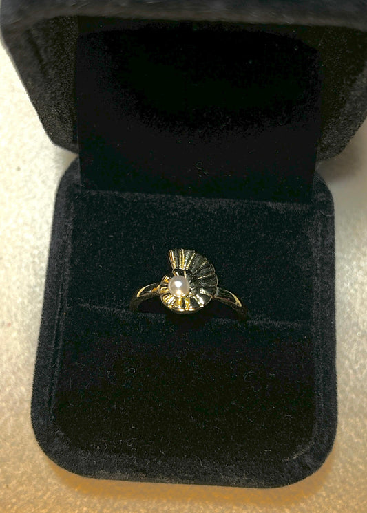 Anillo Perla Marina