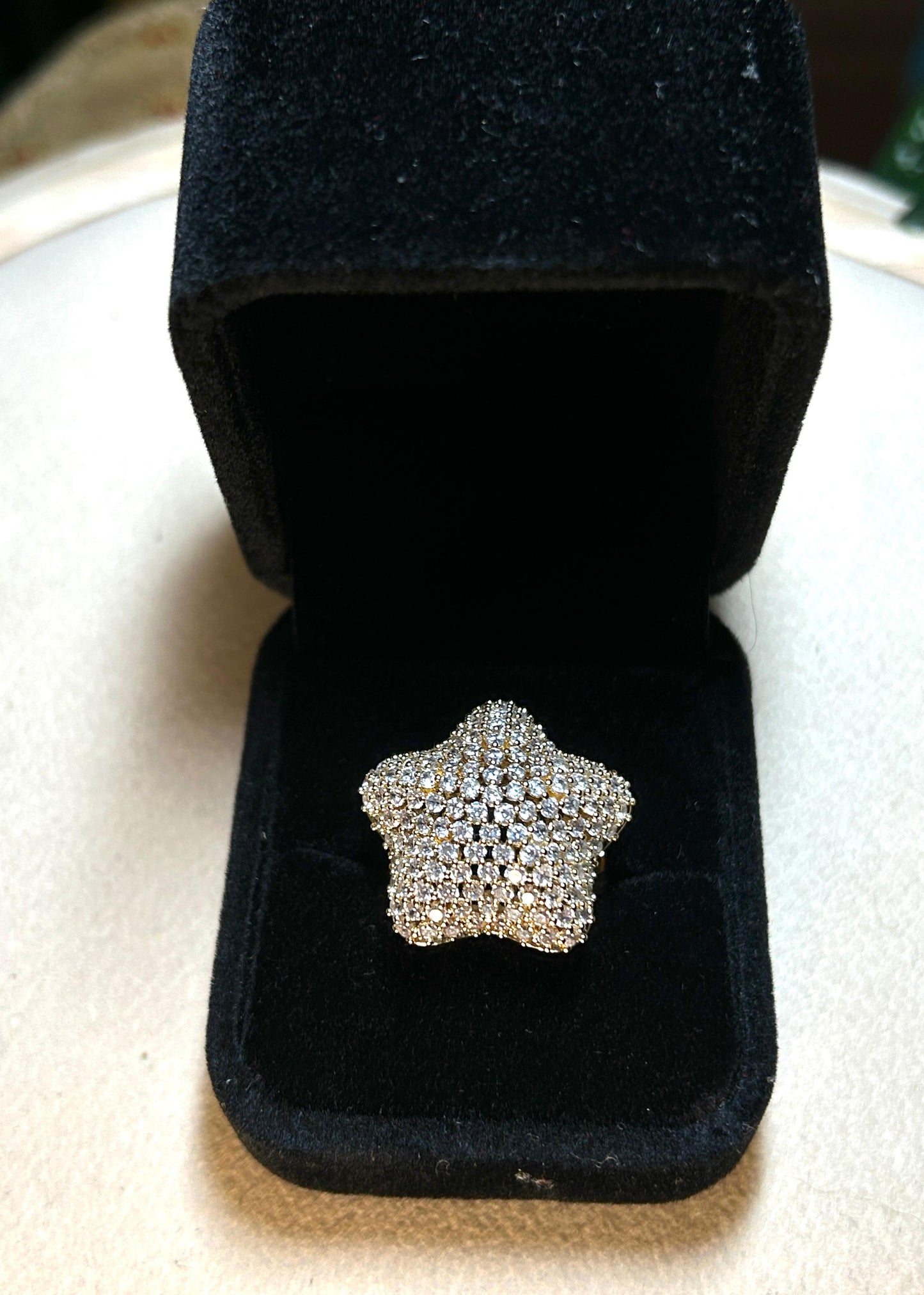 Anillo Estrella Radiante