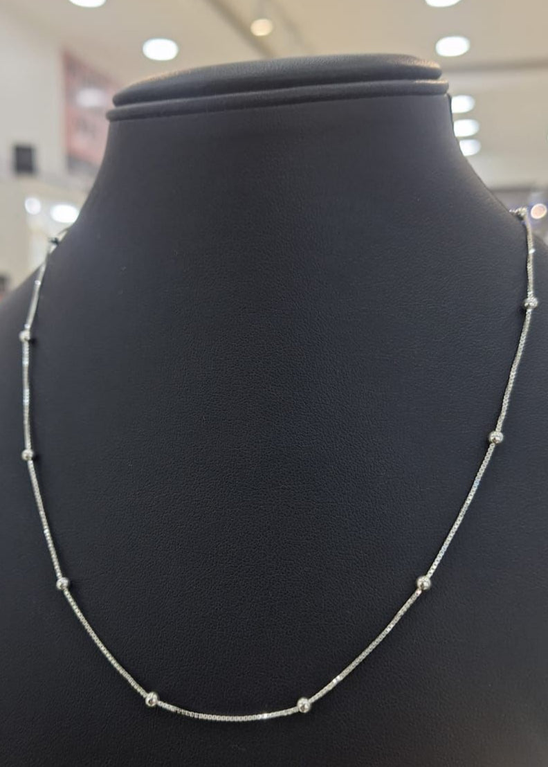 Cadena Destellos de Plata